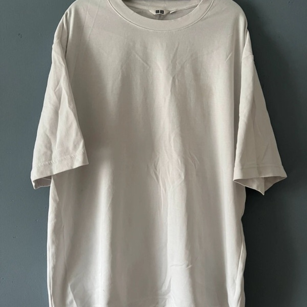 Men's Casual Beige T-Shirt